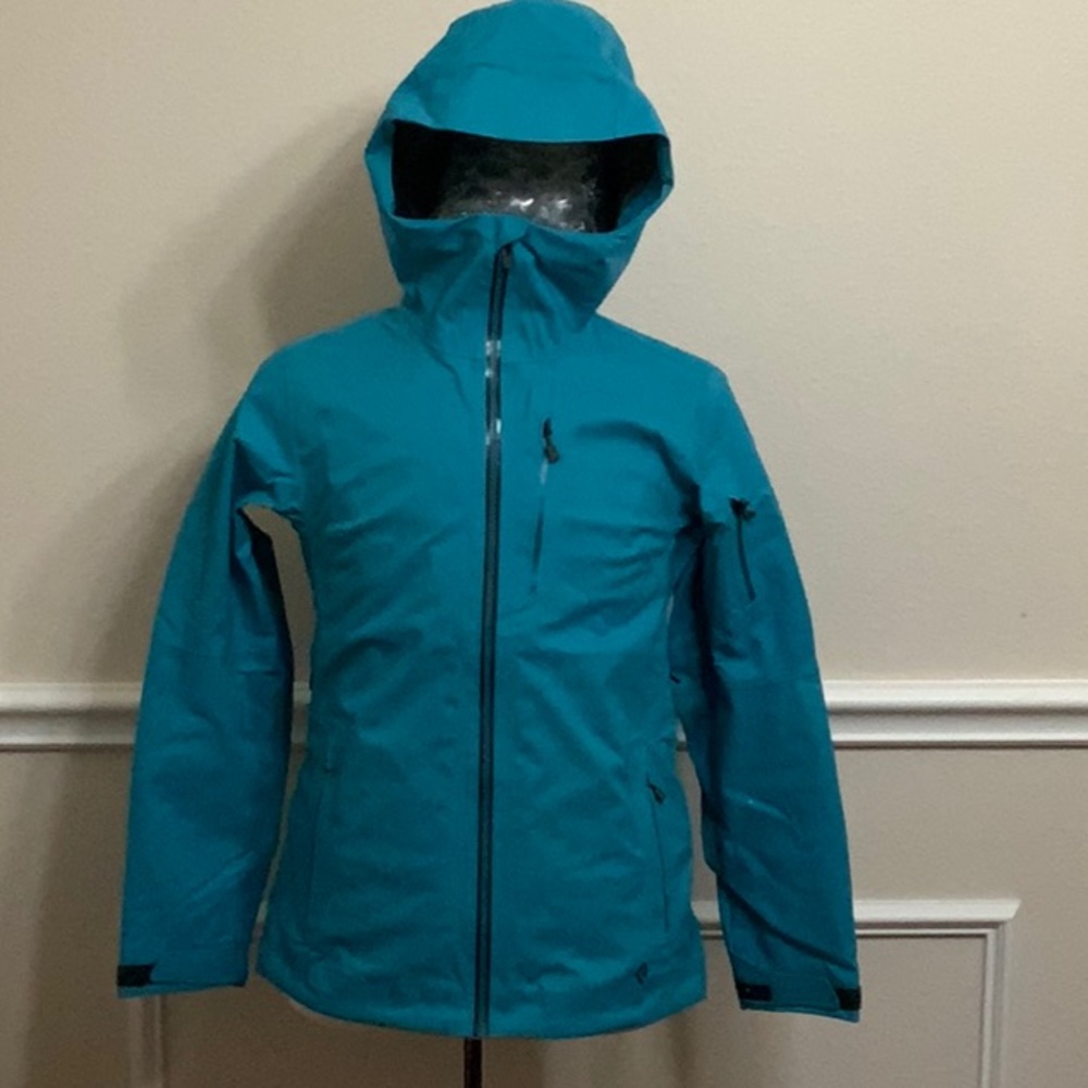 Black Diamond BOUNDARYLINE MAPPED JACKET - Aqua Verde